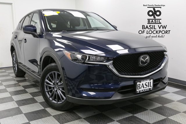 Used 2021 Mazda CX-5 Touring with VIN JM3KFBCM3M0449381 for sale in Lockport, NY