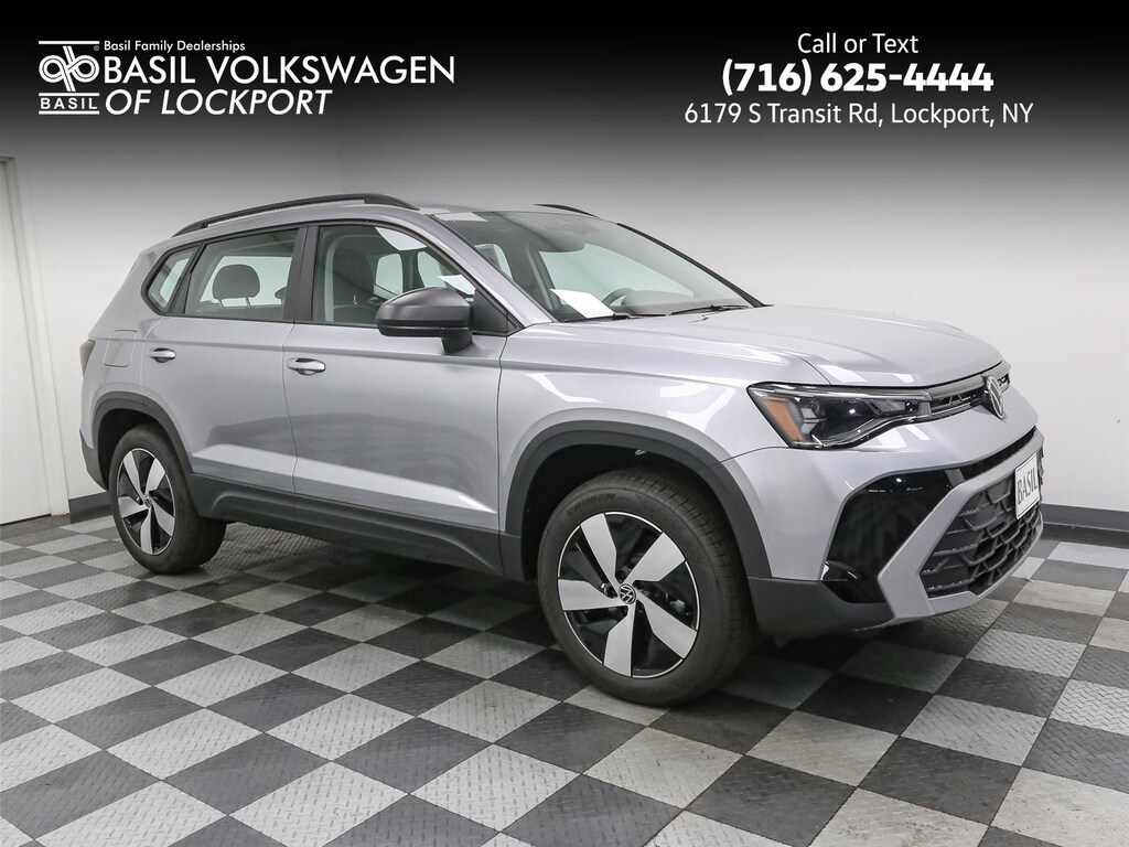 New 2025 Volkswagen Taos S 4MOTION