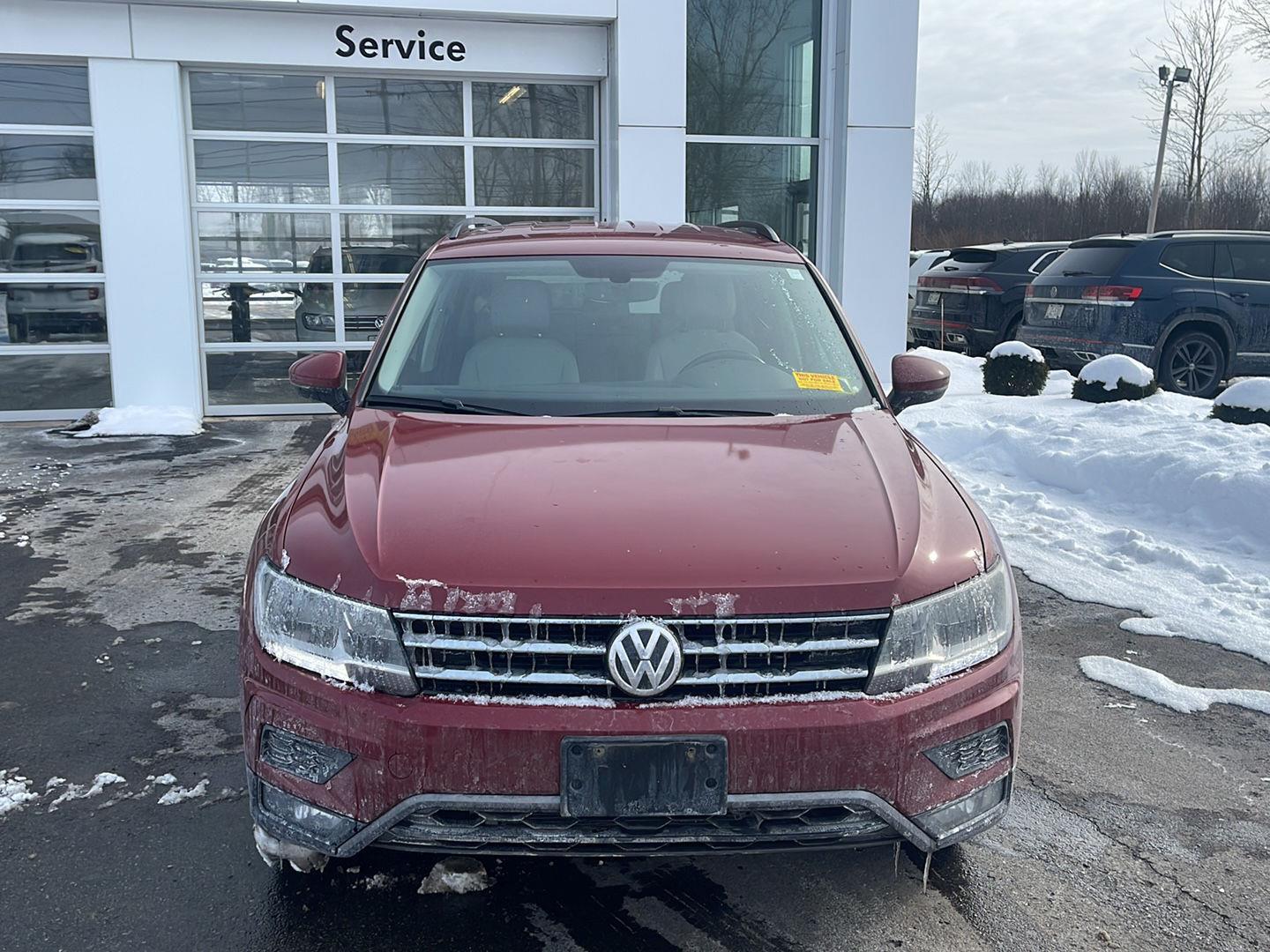 Used 2018 Volkswagen Tiguan SE with VIN 3VV2B7AX9JM031173 for sale in Lockport, NY