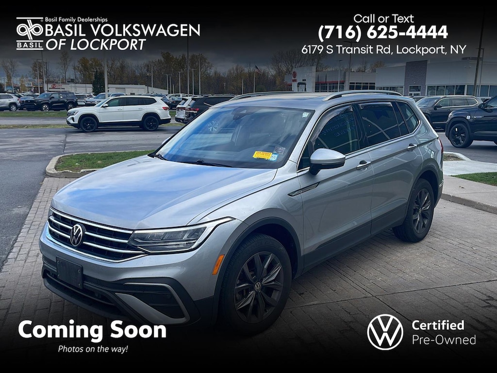 Used 2022 Volkswagen Tiguan SE 4MOTION