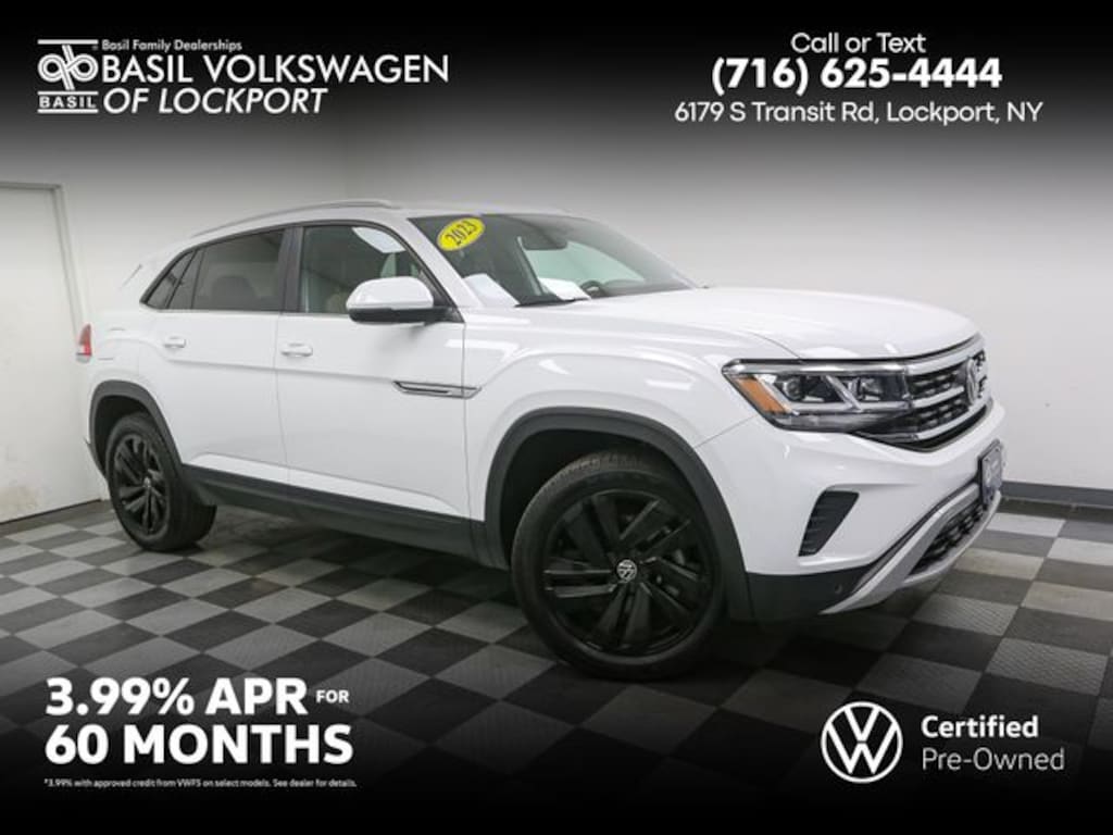 Certified 2023 Volkswagen Atlas Cross Sport 3.6L V6 SE w/Technology SUV