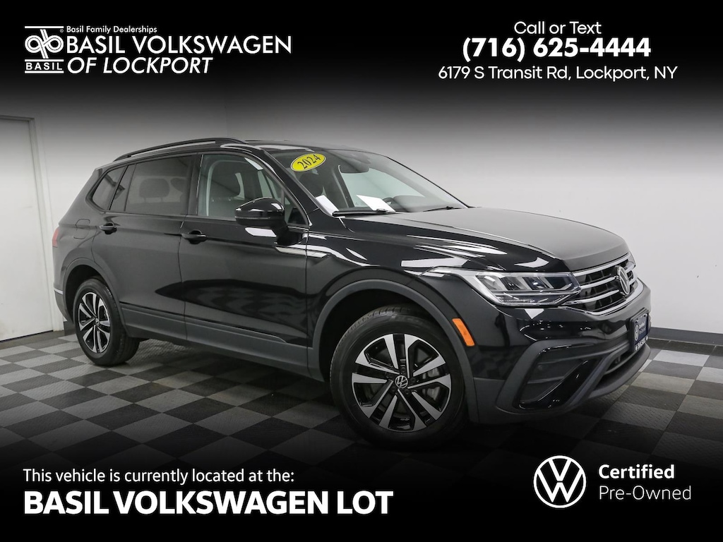 Certified 2024 Volkswagen Tiguan S 4MOTION