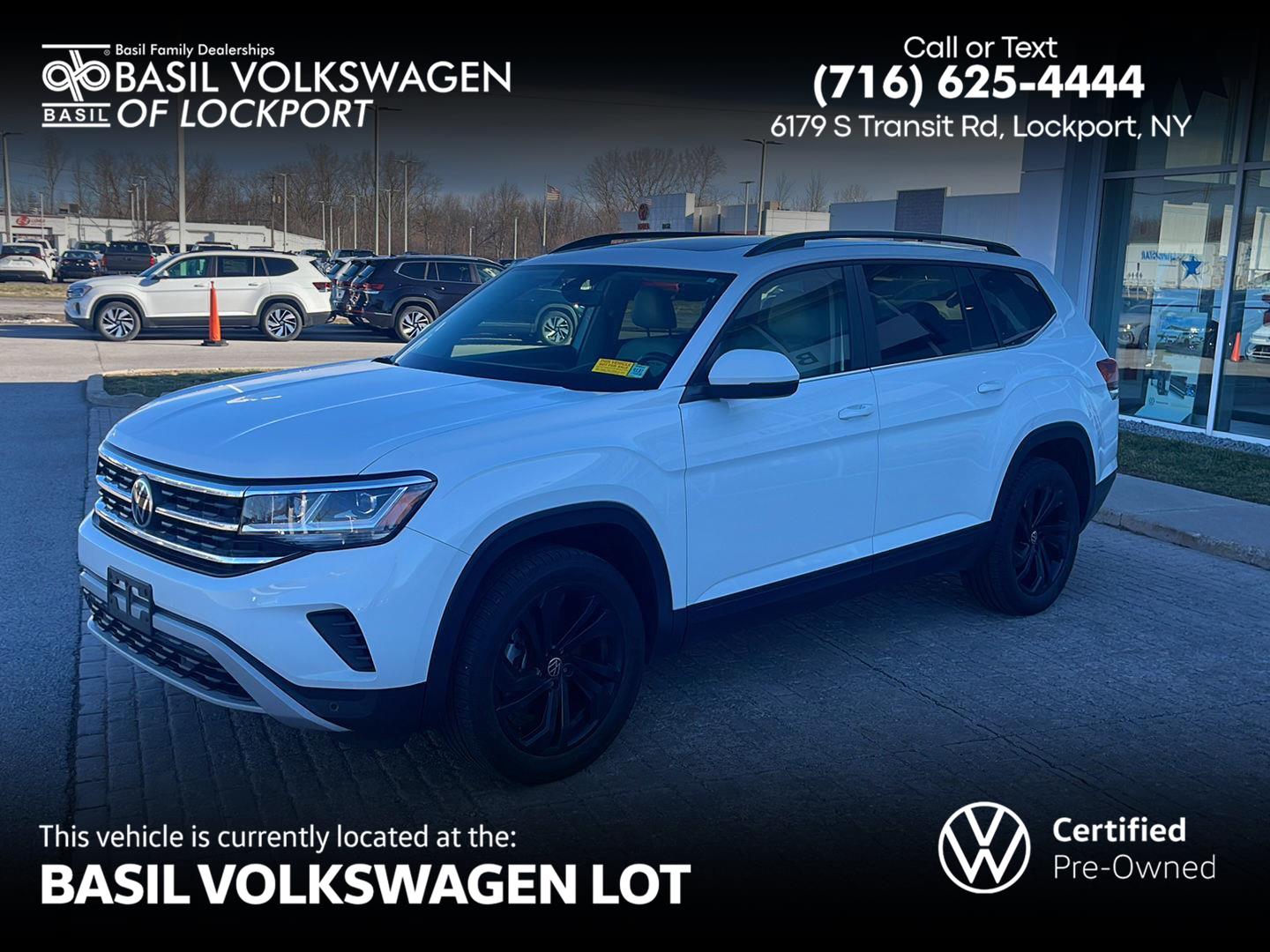 2022 Volkswagen Atlas SE w/Tech