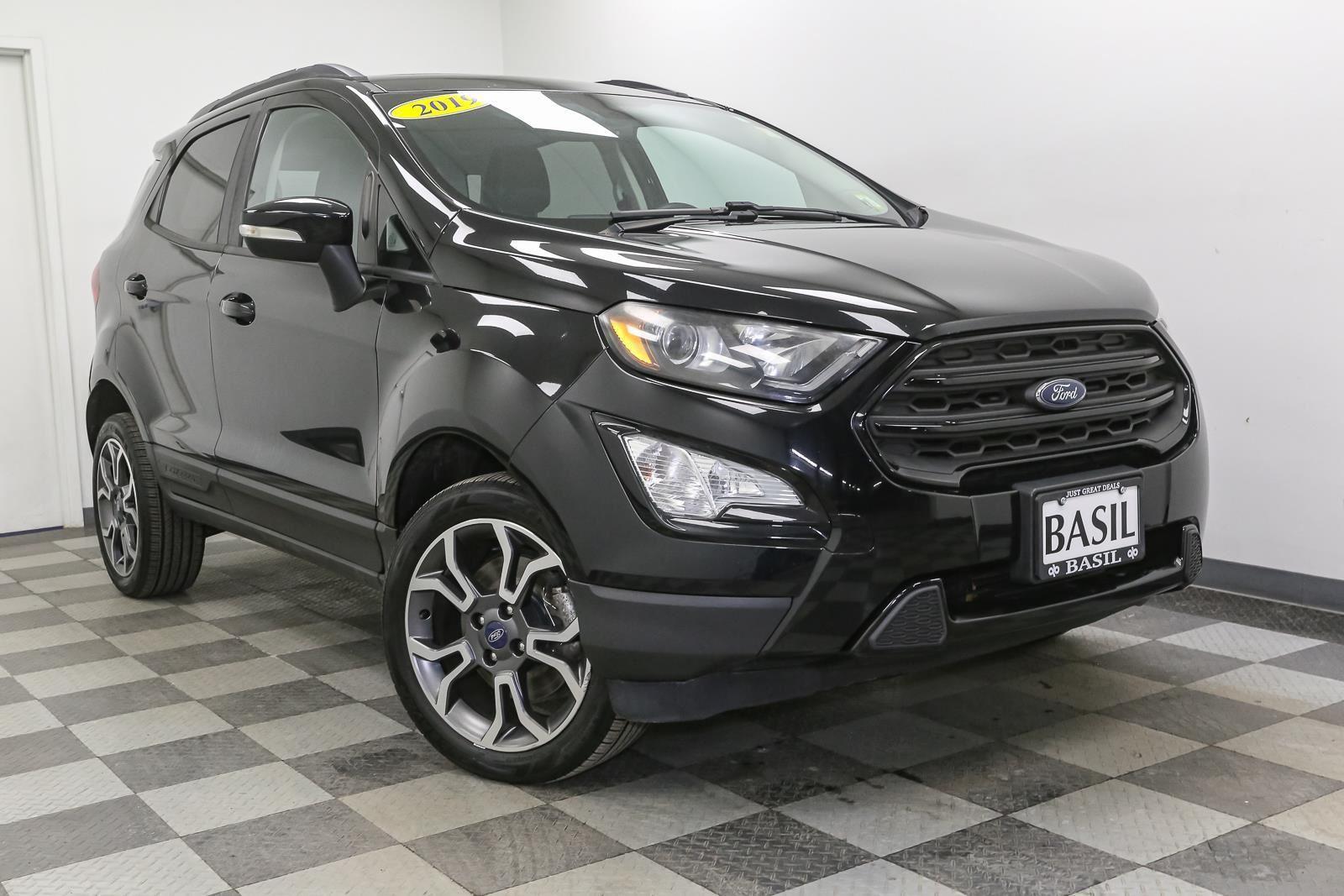 Used 2019 Ford Ecosport SES with VIN MAJ6S3JL0KC274322 for sale in Lockport, NY