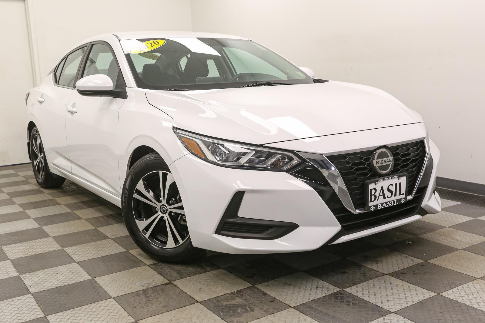 Used 2020 Nissan Sentra SV with VIN 3N1AB8CVXLY293312 for sale in Lockport, NY