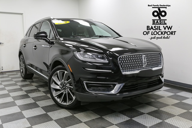 Used 2020 Lincoln Nautilus Reserve with VIN 2LMPJ8K96LBL10985 for sale in Lockport, NY