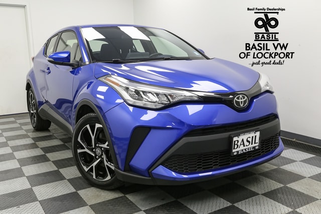 Used 2021 Toyota C-HR XLE with VIN JTNKHMBX1M1127130 for sale in Lockport, NY