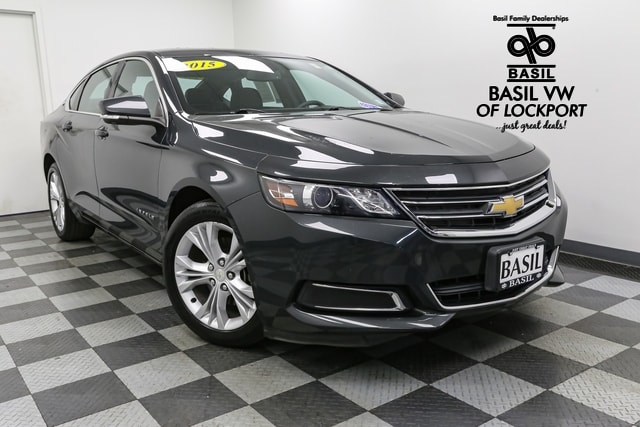 Used 2015 Chevrolet Impala 1LT with VIN 2G1115SL3F9159172 for sale in Lockport, NY