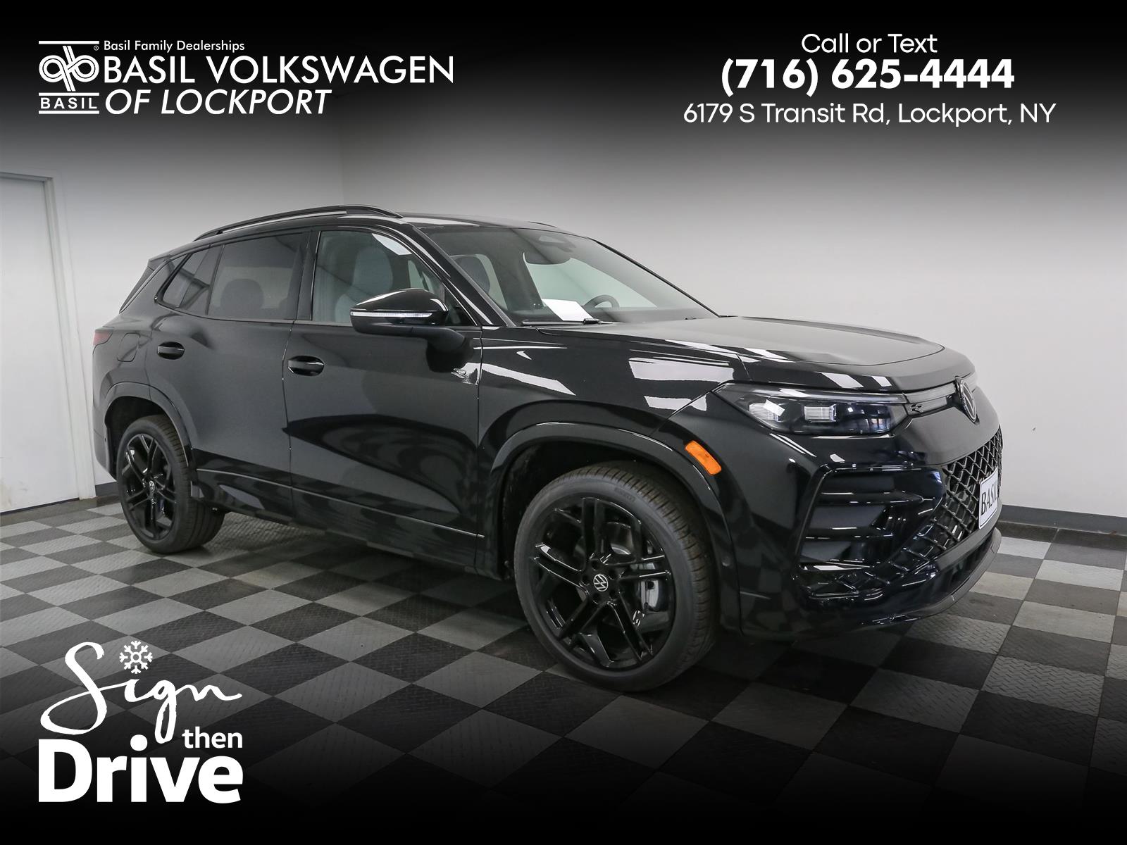 2025 Volkswagen Tiguan SE R-LINE BLACK