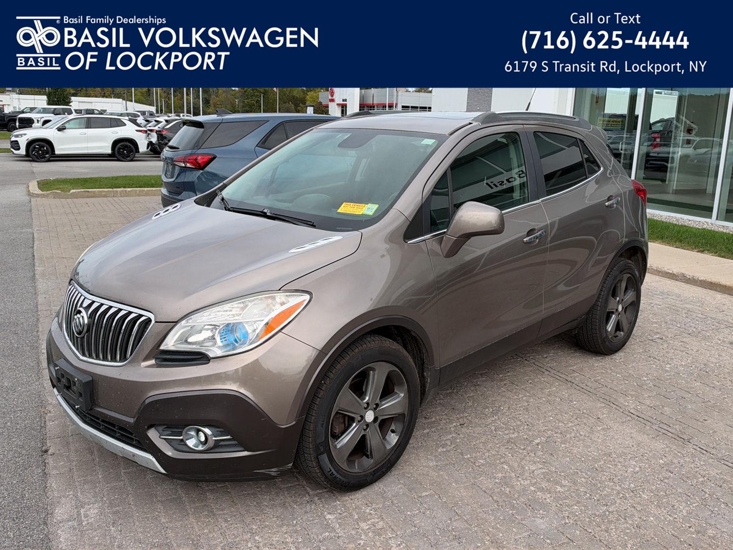 Used 2013 Buick Encore Convenience with VIN KL4CJFSB9DB139544 for sale in Lockport, NY