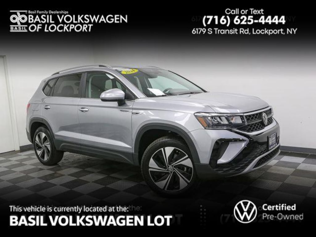 Certified 2024 Volkswagen Taos SE 4MOTION