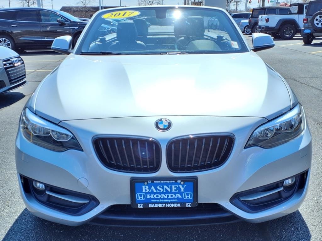 Used 2017 BMW 2 Series 230i with VIN WBA2M9C54HV717070 for sale in Mishawaka, IN