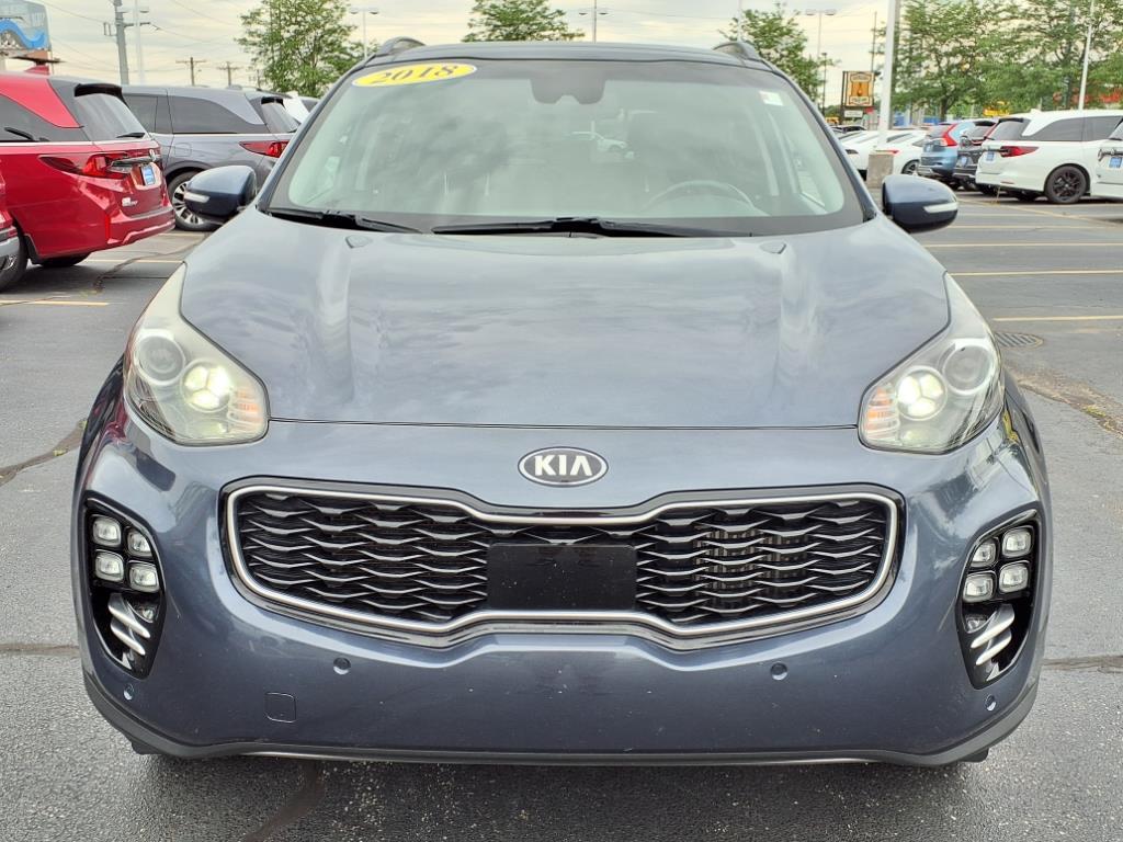 Used 2018 Kia Sportage SX with VIN KNDPRCA60J7396657 for sale in Mishawaka, IN