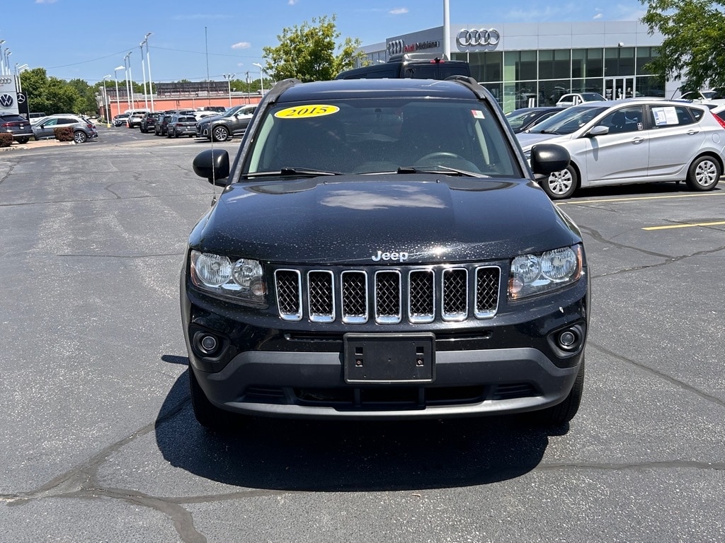 Used 2015 Jeep Compass Sport with VIN 1C4NJDBB3FD103889 for sale in Mishawaka, IN