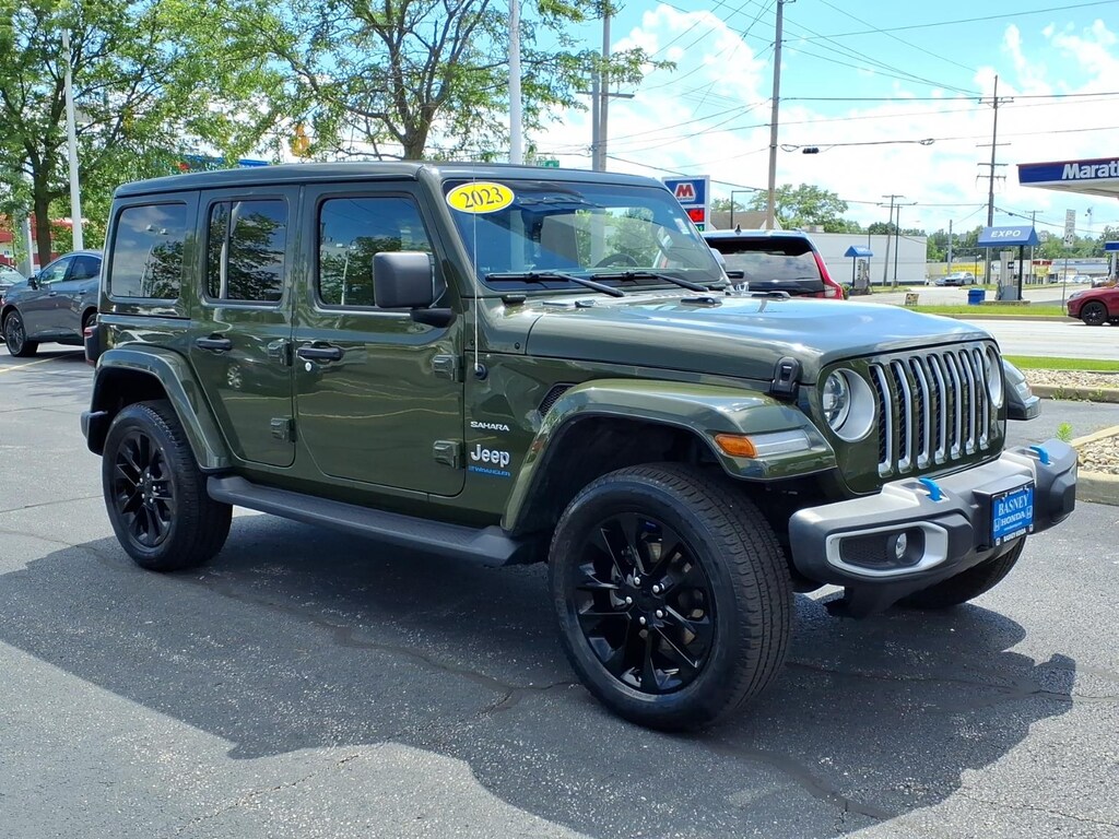 Used 2023 Jeep Wrangler 4xe Sahara SUV