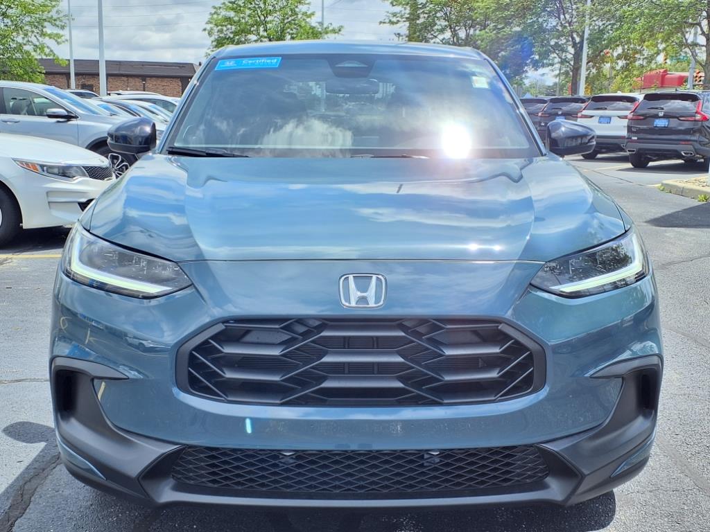 Certified 2025 Honda HR-V Sport with VIN 3CZRZ2H52SM719964 for sale in Mishawaka, IN
