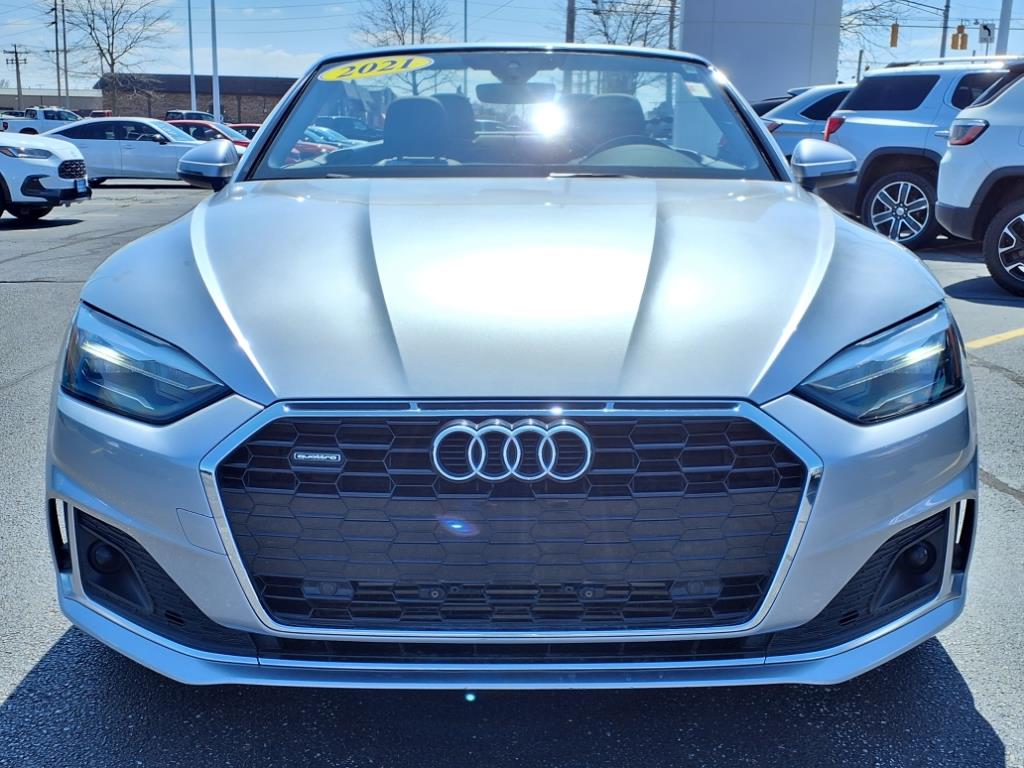 Used 2021 Audi A5 Cabriolet Premium with VIN WAU2AGF50MN002323 for sale in Mishawaka, IN