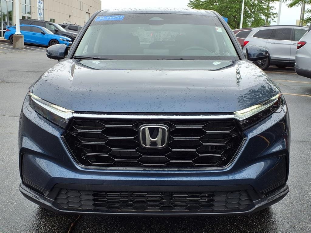 Certified 2025 Honda CR-V EX with VIN 2HKRS4H4XSH412769 for sale in Mishawaka, IN