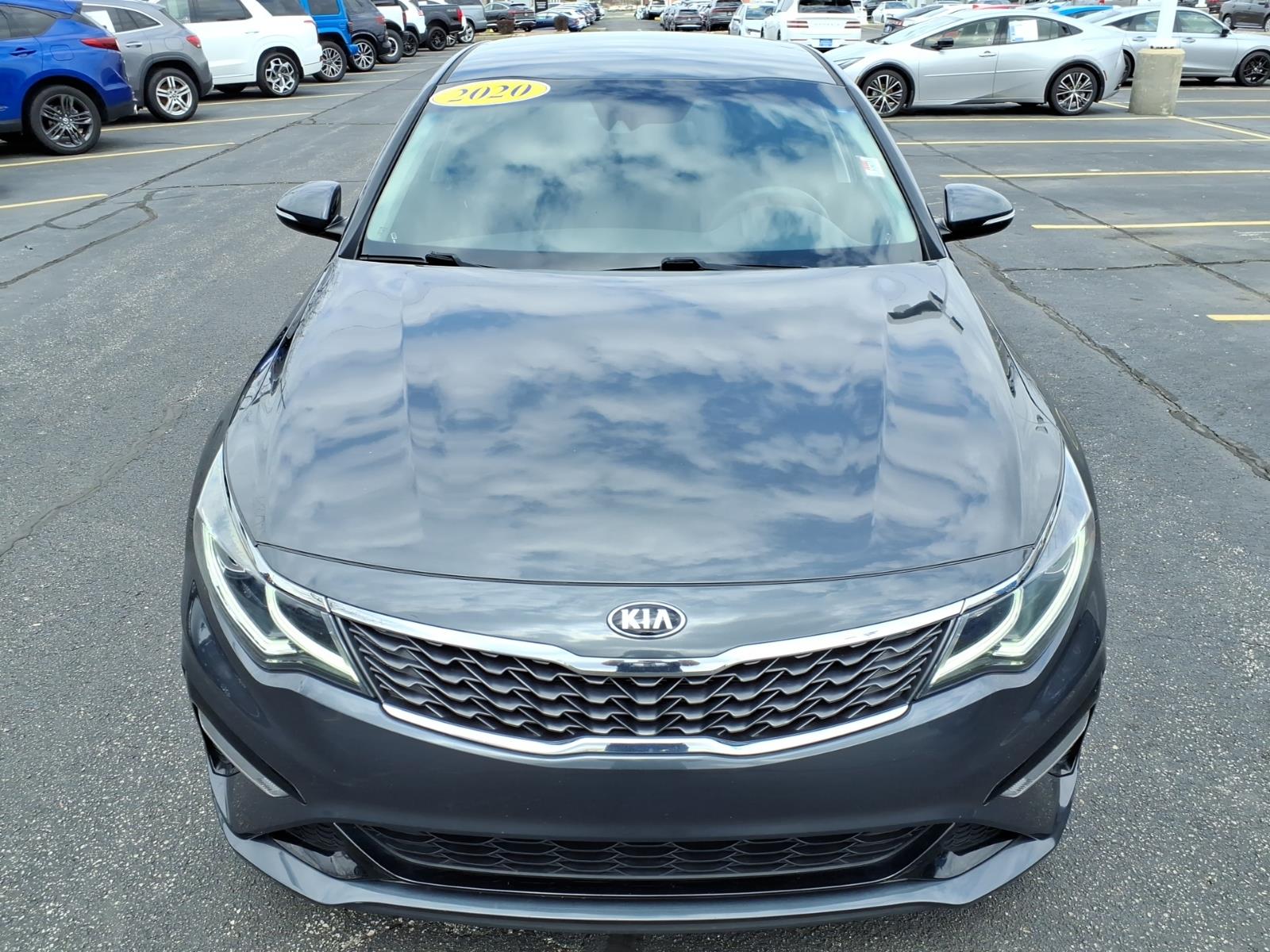 Used 2020 Kia Optima LX with VIN 5XXGT4L38LG451909 for sale in Mishawaka, IN