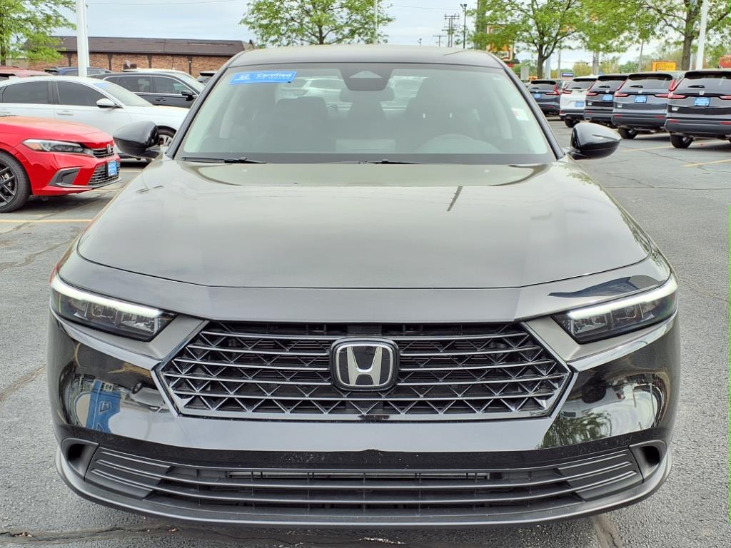 Certified 2024 Honda Accord LX with VIN 1HGCY1F27RA076893 for sale in Mishawaka, IN