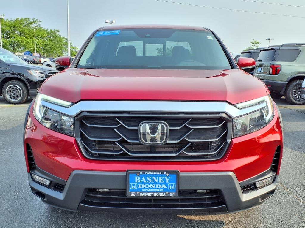Certified 2023 Honda Ridgeline RTL-E with VIN 5FPYK3F78PB000849 for sale in Mishawaka, IN