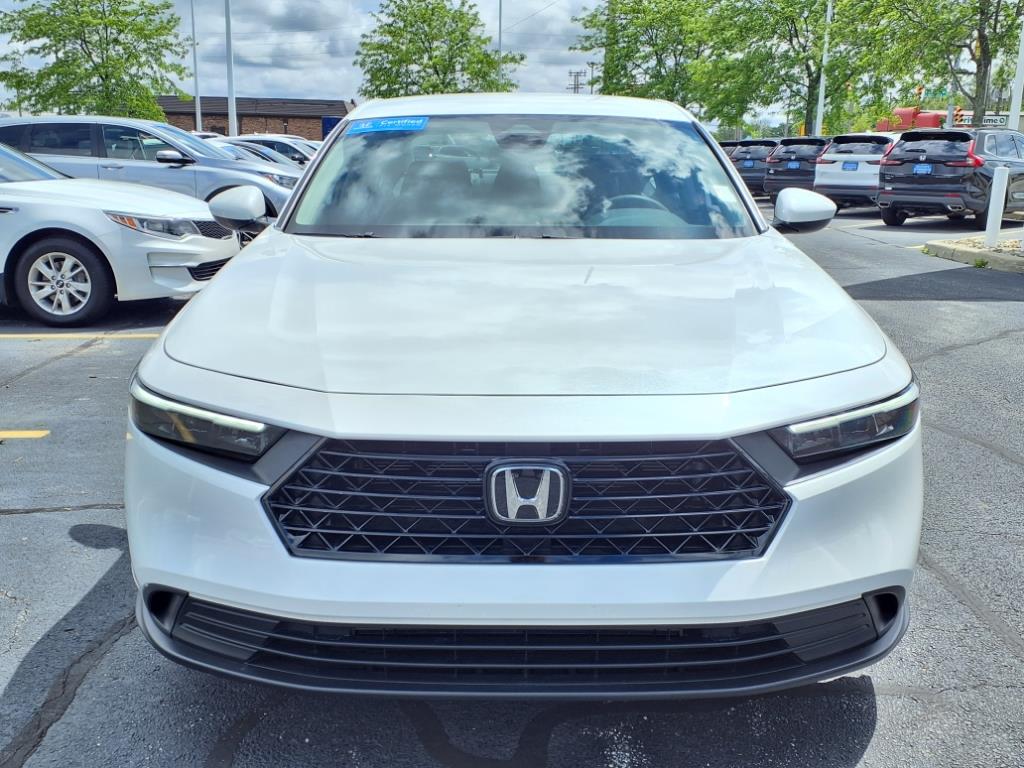 Certified 2024 Honda Accord LX with VIN 1HGCY1F27RA052674 for sale in Mishawaka, IN
