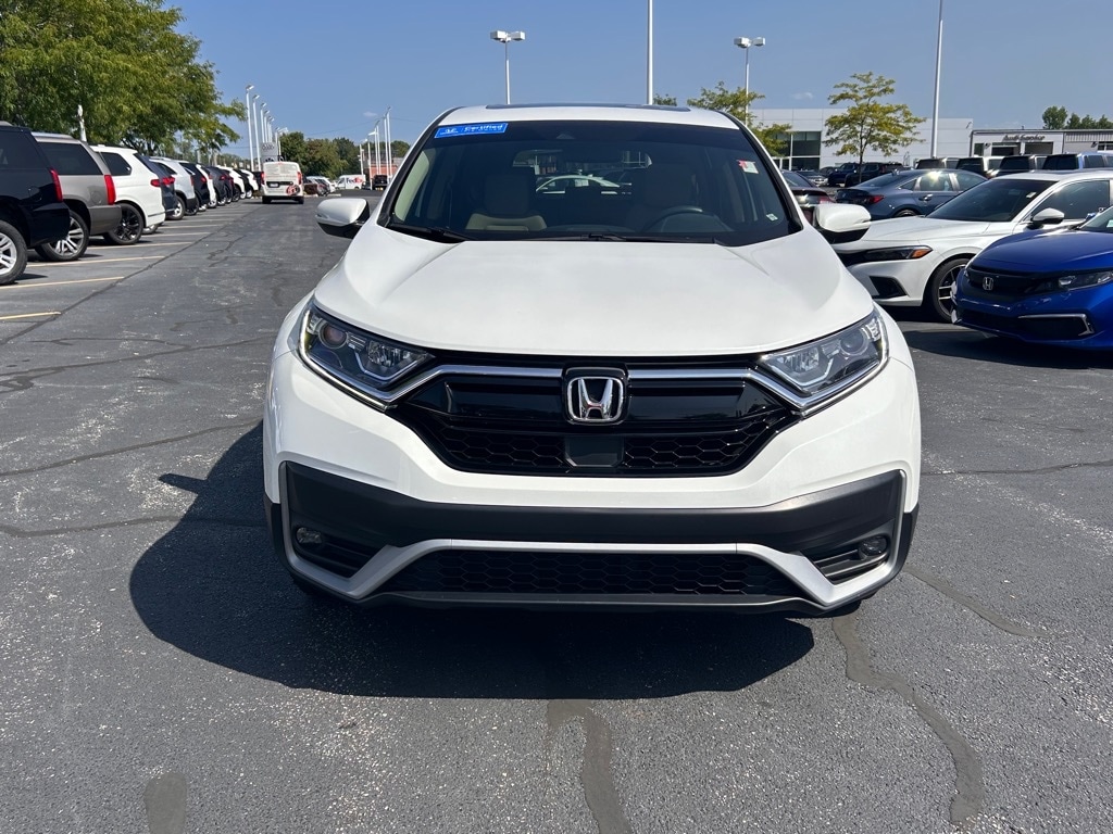 Certified 2022 Honda CR-V EX with VIN 5J6RW2H52NA005522 for sale in Mishawaka, IN