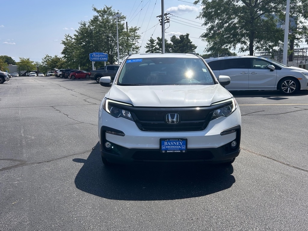 Certified 2021 Honda Pilot SE with VIN 5FNYF6H20MB086489 for sale in Mishawaka, IN