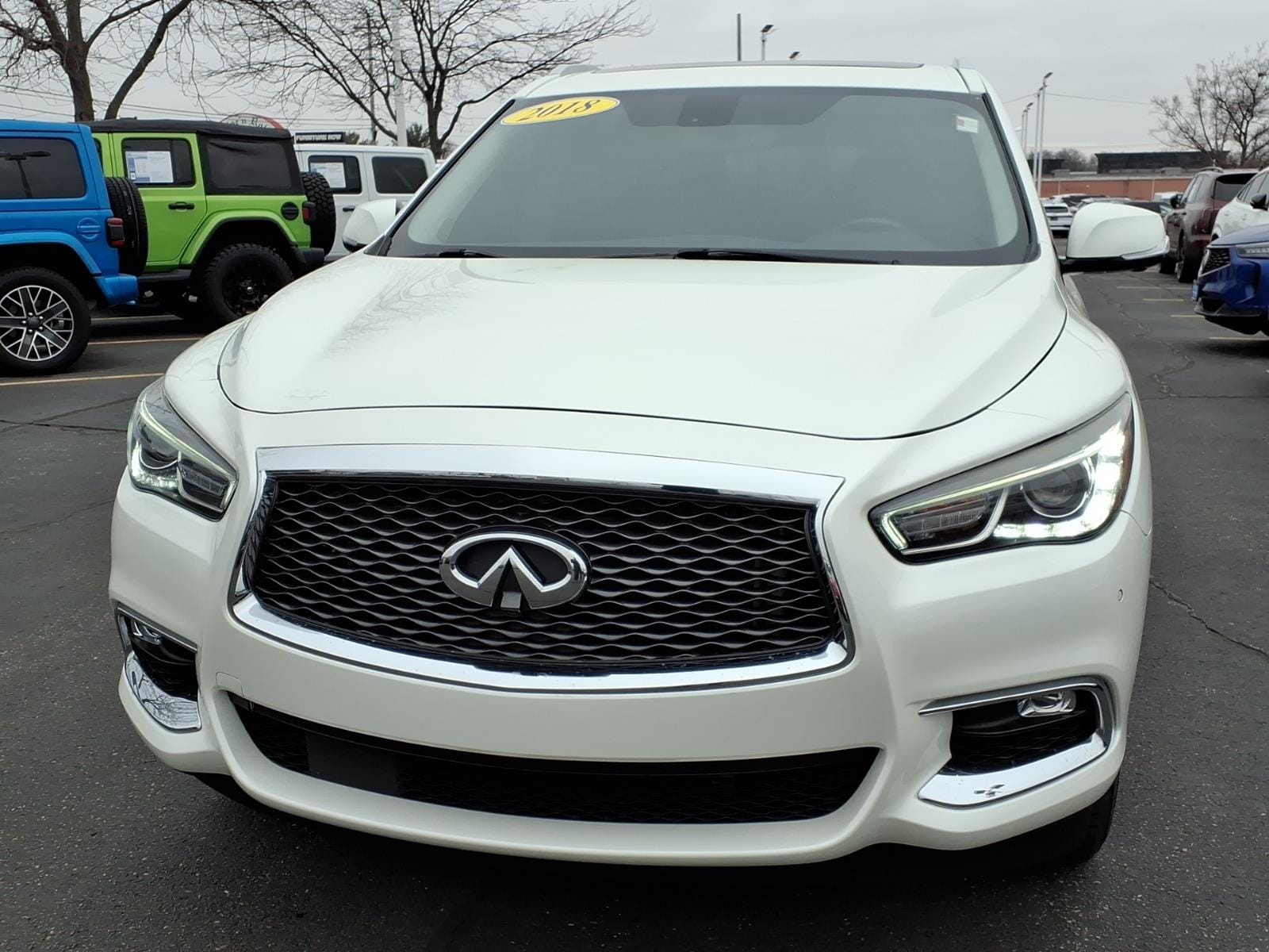 Used 2018 INFINITI QX60 Base with VIN 5N1DL0MM8JC510551 for sale in Mishawaka, IN