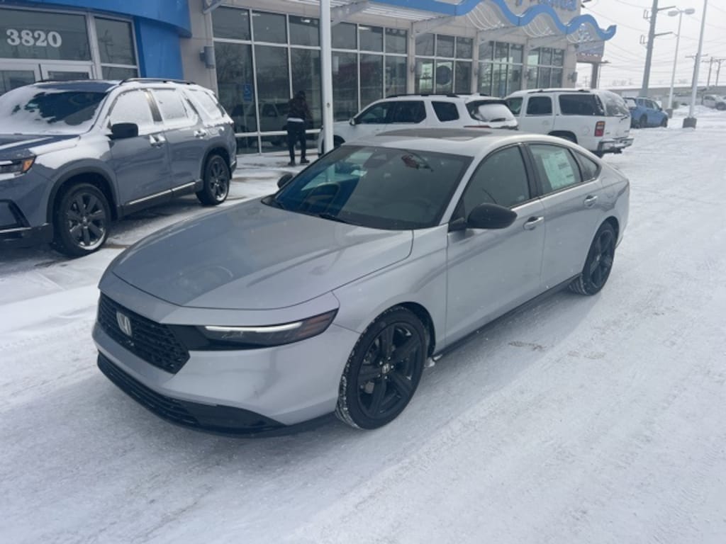 New 2025 Honda Accord Hybrid Sport-L Sedan