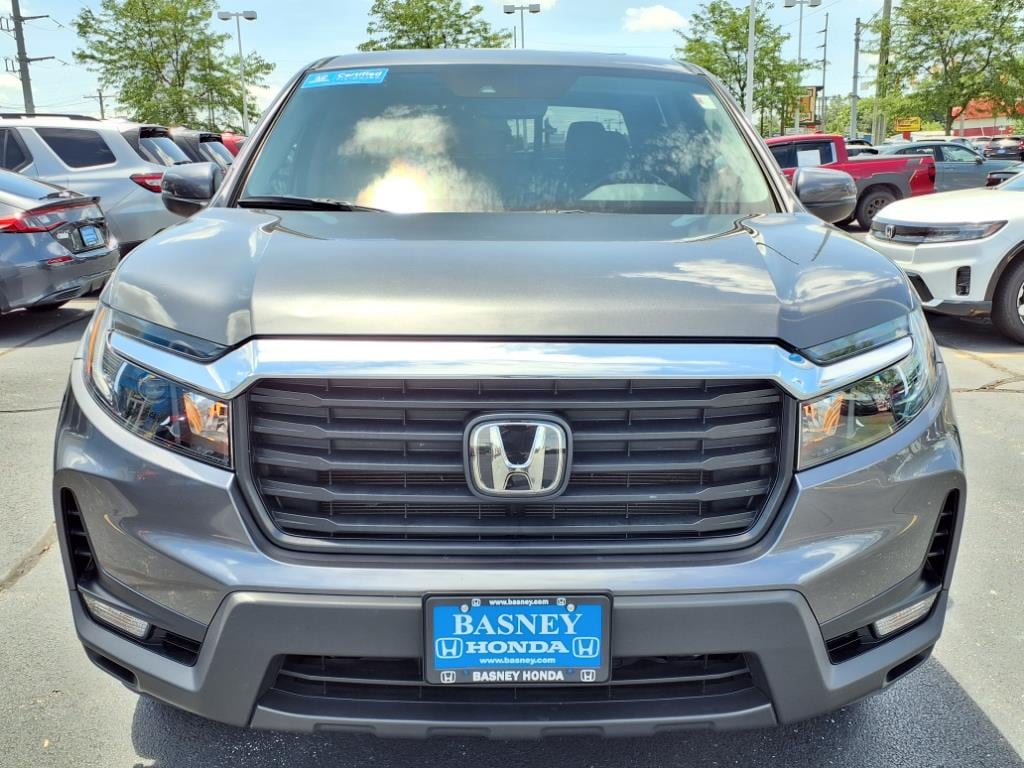 Certified 2023 Honda Ridgeline RTL with VIN 5FPYK3F58PB040900 for sale in Mishawaka, IN