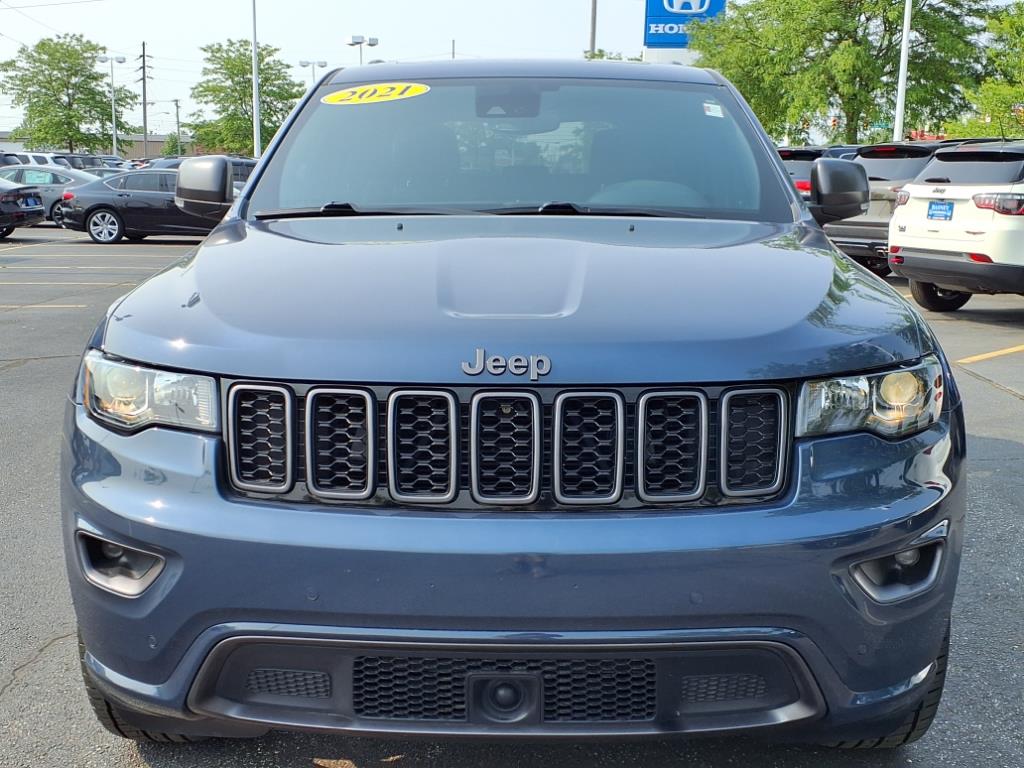 Used 2021 Jeep Grand Cherokee 80th Edition with VIN 1C4RJFBG3MC667103 for sale in Mishawaka, IN