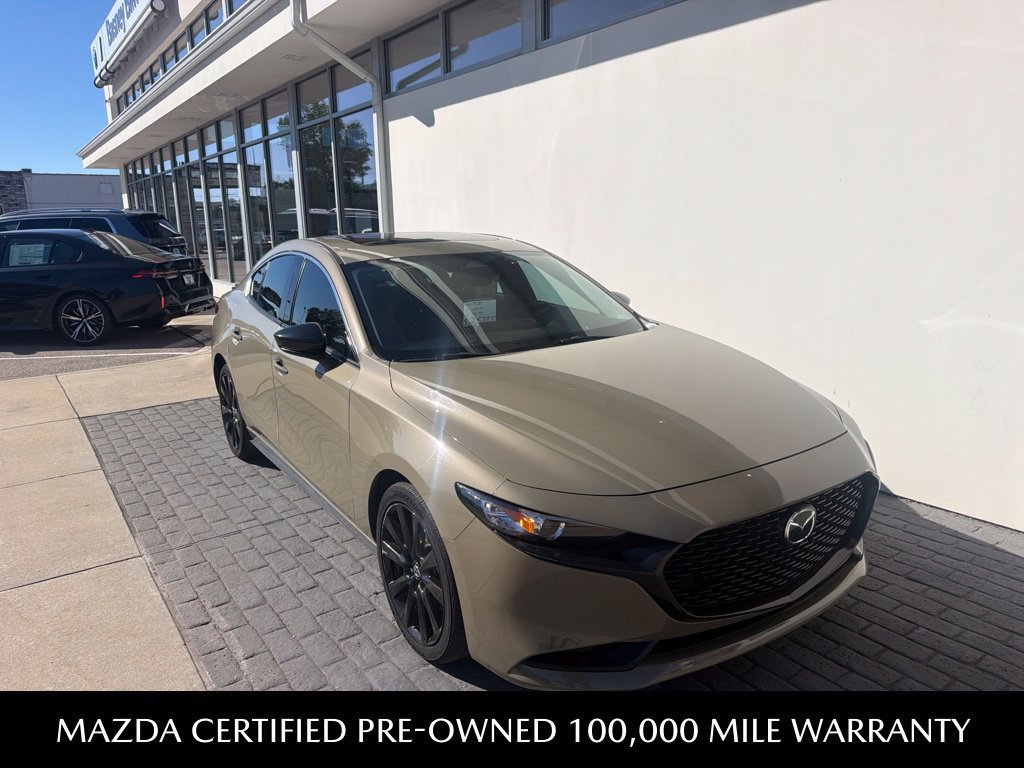 Certified 2024 Mazda Mazda3 Sedan 2.5 Carbon Turbo Sedan