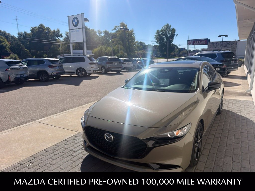 Certified 2024 Mazda Mazda3 Sedan 2.5 Carbon Turbo Sedan
