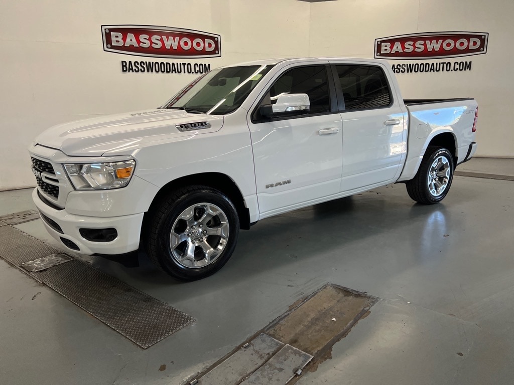 Used 2022 Ram 1500 BIG Horn 4X4 Crew CAB 57 4x4 Big Horn Crew Cab 5.6 ft. SB Pickup
