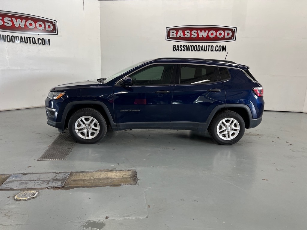 Used 2020 Jeep Compass Sport with VIN 3C4NJCAB9LT170238 for sale in Fort Payne, AL