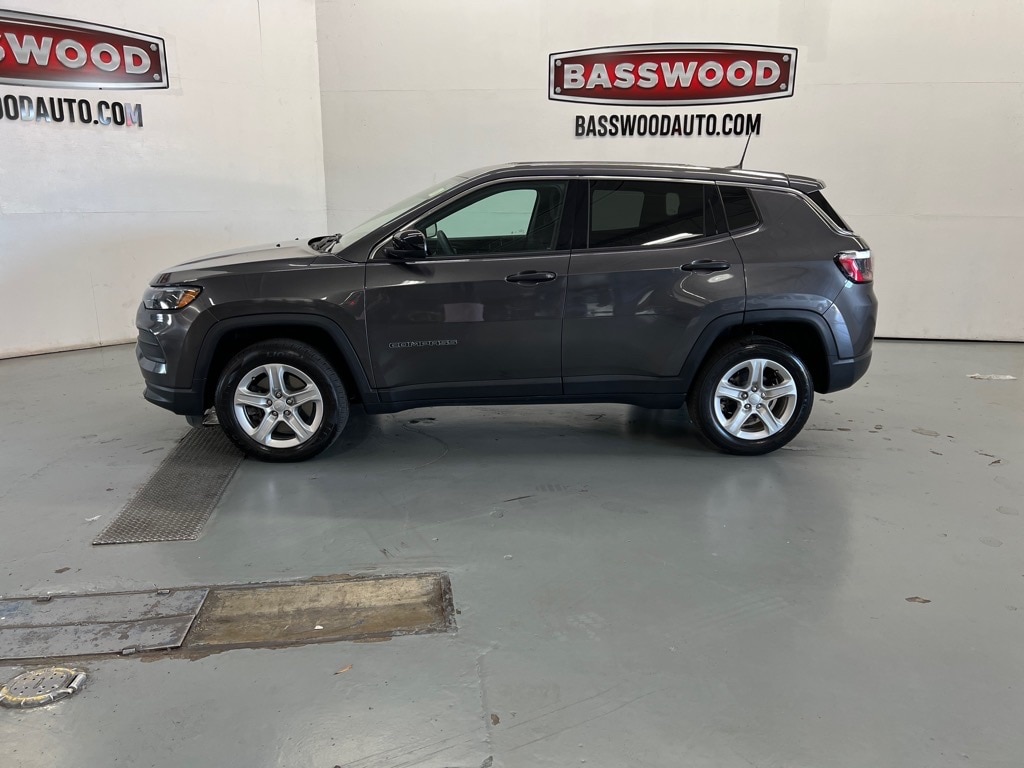 Used 2023 Jeep Compass Sport with VIN 3C4NJDAN9PT510364 for sale in Fort Payne, AL