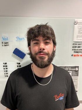 Staff member Hunter Bruce from ID_814a3af05fa5