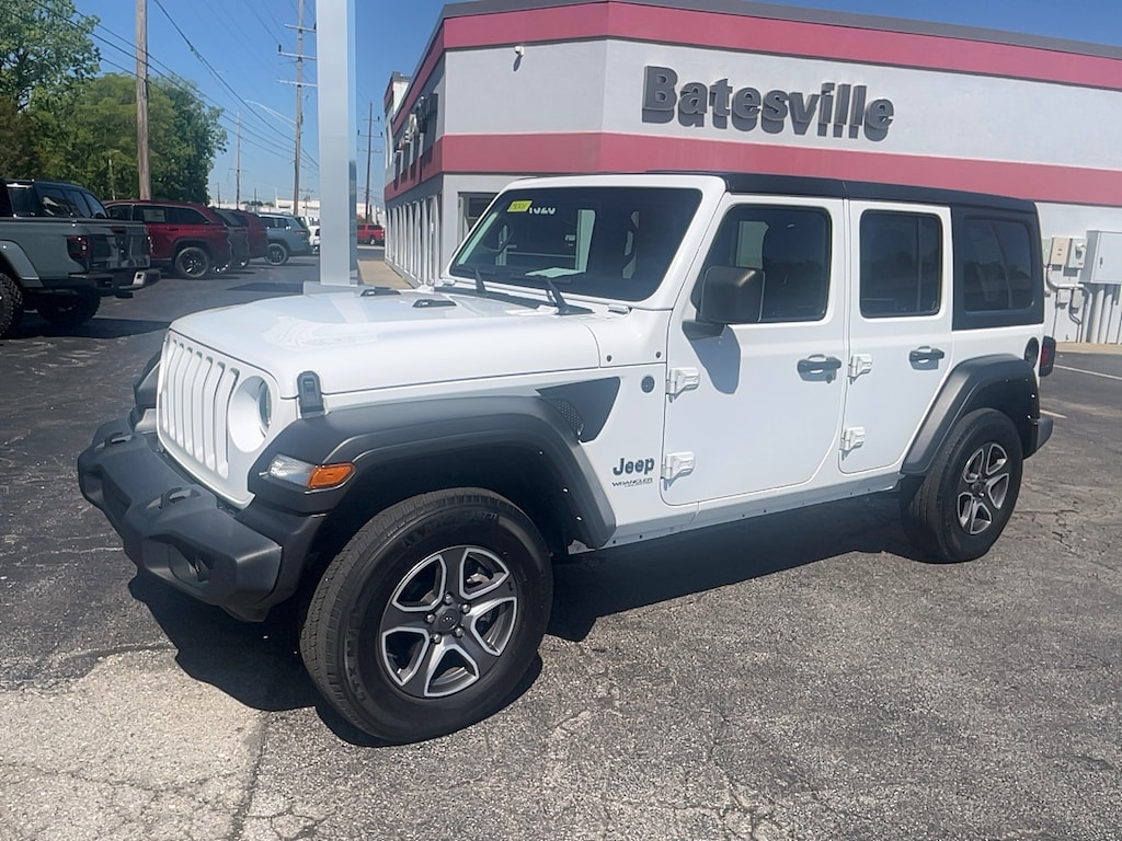 Used 2022 Jeep Wrangler Unlimited Sport S 4WD Sport Utility Vehicles