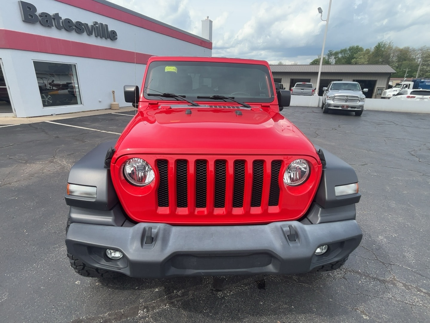 Used 2020 Jeep Wrangler Unlimited Sport S with VIN 1C4HJXDN6LW129408 for sale in Batesville, IN