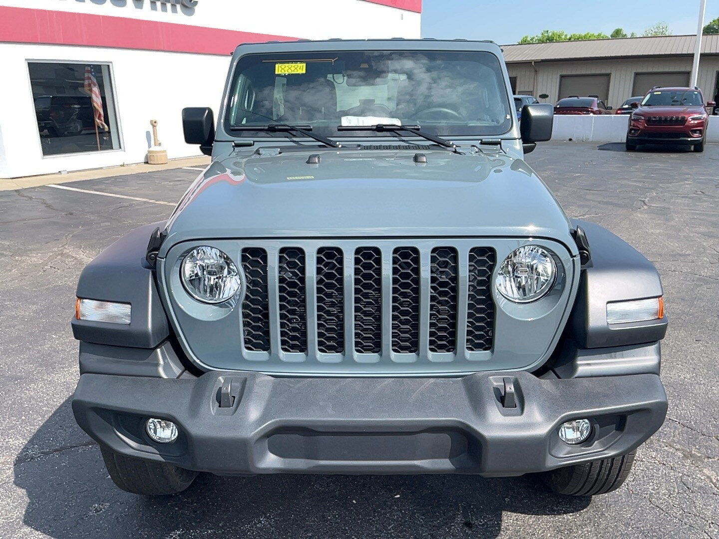 Used 2024 Jeep Wrangler 4-Door Sport S with VIN 1C4PJXDN9RW173570 for sale in Batesville, IN