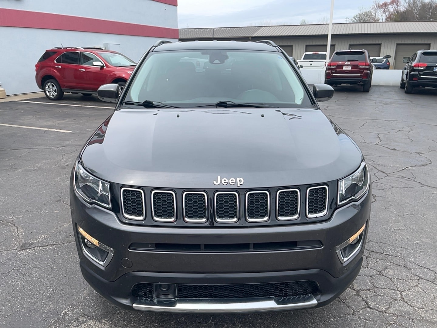 Used 2021 Jeep Compass Limited with VIN 3C4NJDCB6MT583531 for sale in Batesville, IN