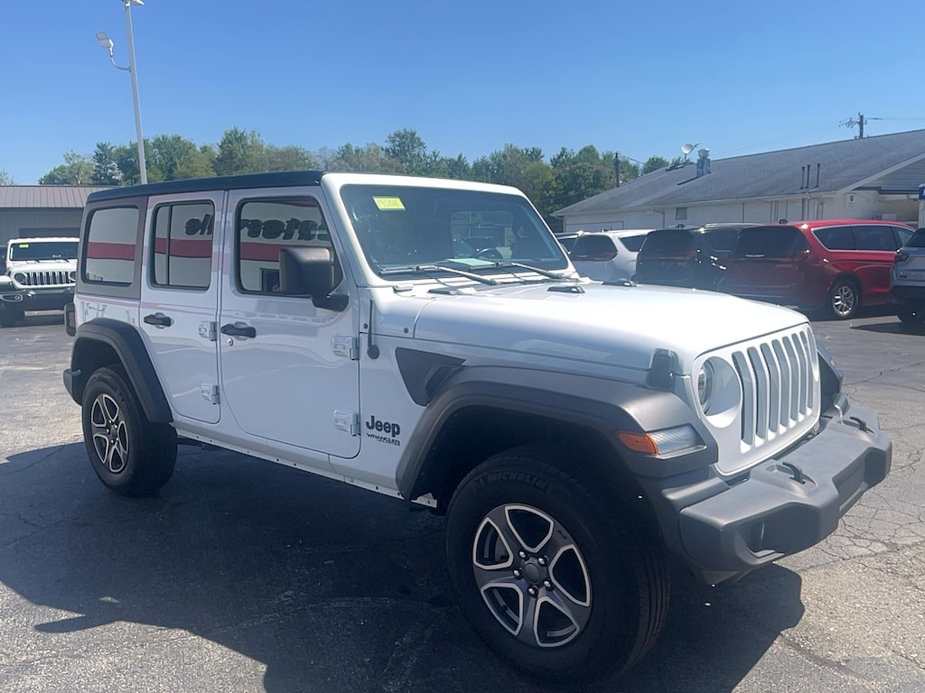 Used 2022 Jeep Wrangler Unlimited Sport S 4WD Sport Utility Vehicles