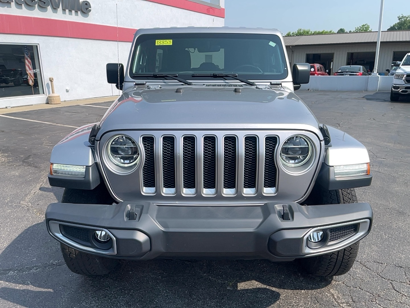 Used 2018 Jeep All-New Wrangler Unlimited Sahara with VIN 1C4HJXEG0JW144791 for sale in Batesville, IN