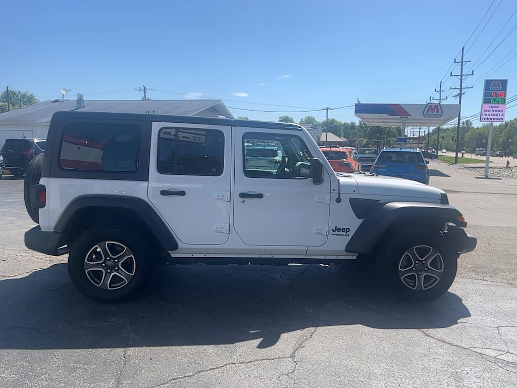 Used 2022 Jeep Wrangler Unlimited Sport S 4WD Sport Utility Vehicles