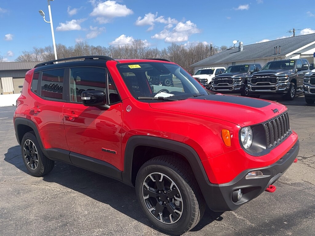 Used 2023 Jeep Renegade Trailhawk 4WD Sport Utility Vehicles