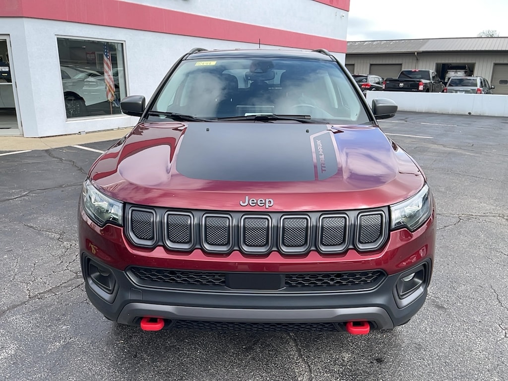 Used 2022 Jeep Compass Trailhawk 4WD Sport Utility Vehicles