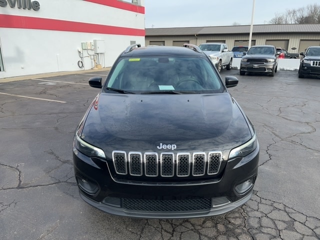 Used 2020 Jeep Cherokee Latitude Plus with VIN 1C4PJLLB0LD653483 for sale in Batesville, IN