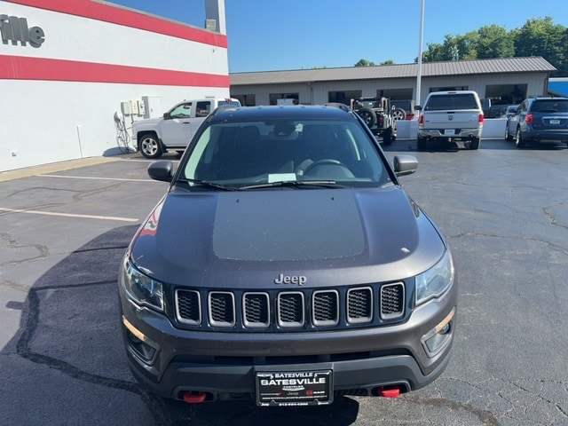 Used 2021 Jeep Compass Trailhawk with VIN 3C4NJDDB6MT564735 for sale in Batesville, IN