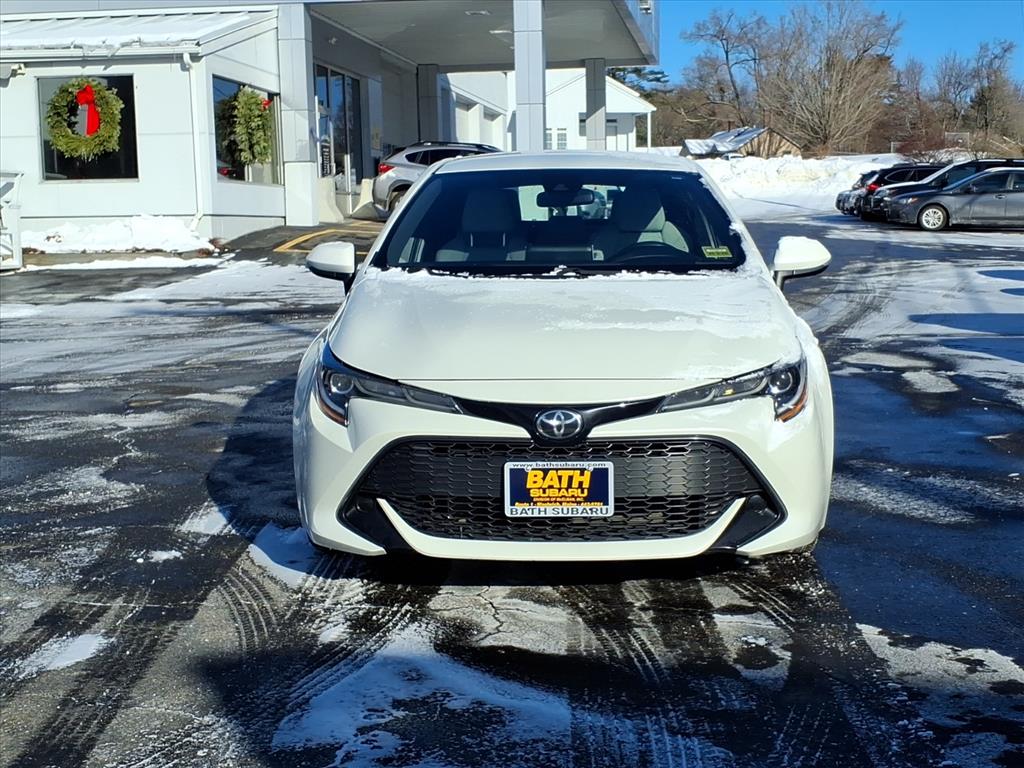 Used 2019 Toyota Corolla Hatchback SE with VIN JTNK4RBE7K3036971 for sale in Woolwich, ME